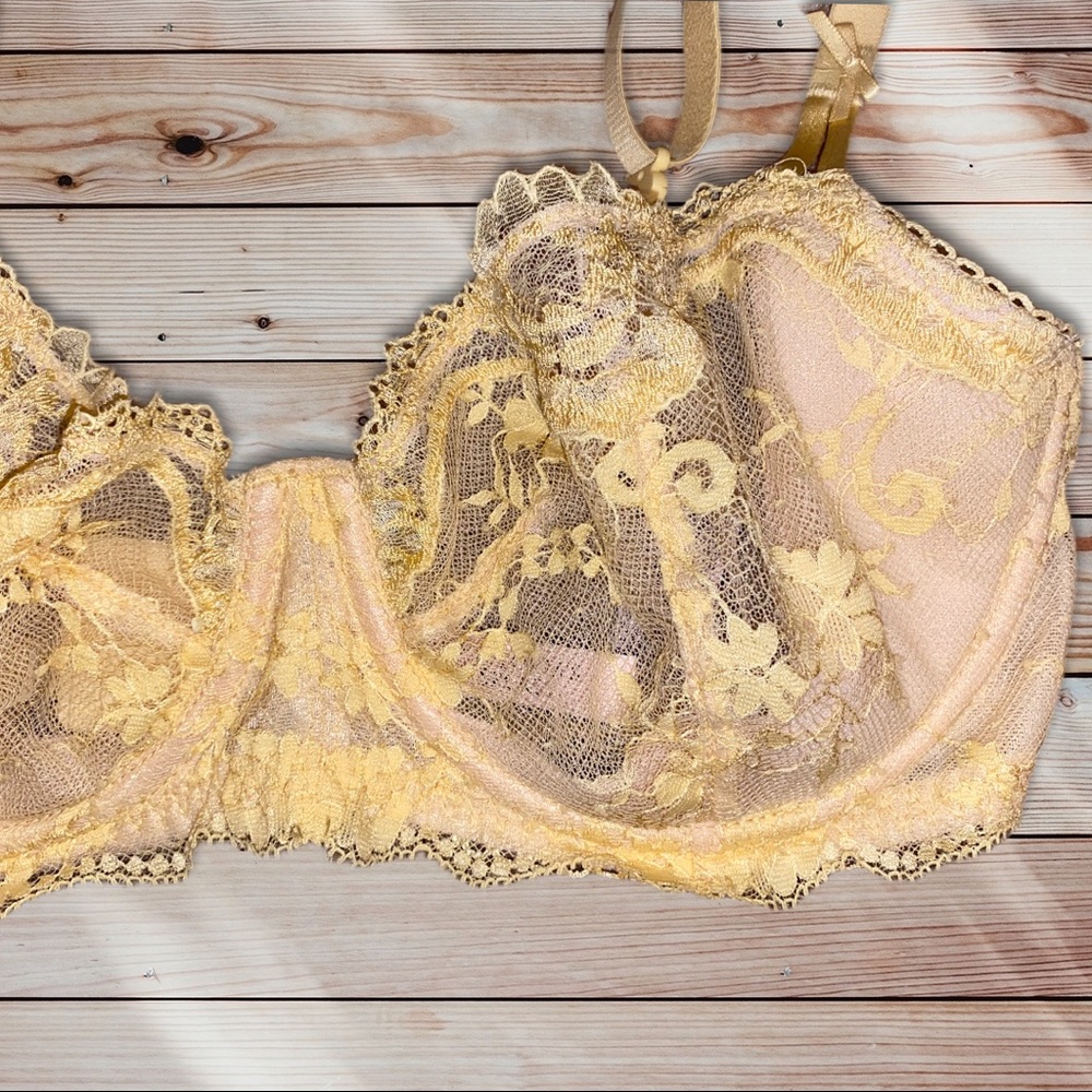 DREAM ANGELS
Wicked Unlined Balconette Bra - Picture 2 of 4